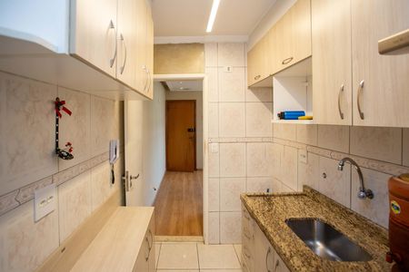 Cozinha de apartamento para alugar com 2 quartos, 42m² em Serraria, Diadema