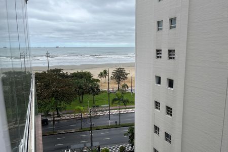 Vista da Sala de apartamento para alugar com 2 quartos, 93m² em Gonzaga, Santos