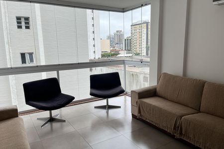 Sala de apartamento para alugar com 2 quartos, 93m² em Gonzaga, Santos