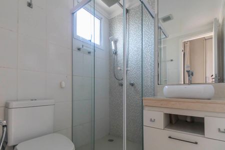 Apartamento para alugar com 64m², 2 quartos e 1 vaga Apartamento para alugar com 64m², 2 quartos e 1 vagaBanheiro da Suíte