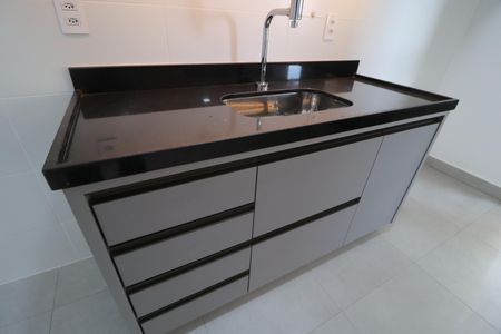 Cozinha de apartamento para alugar com 2 quartos, 96m² em Gávea, Uberlândia