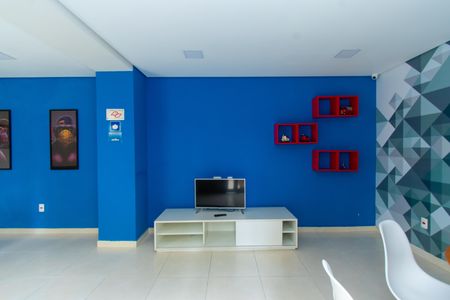 Apartamento à venda com 51m², 1 quarto e 1 vaga Apartamento à venda com 51m², 1 quarto e 1 vagaÁrea comum - Salão de Jogos