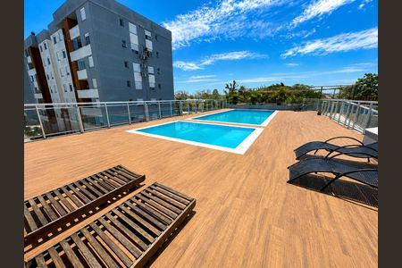Área externa de apartamento à venda com 2 quartos, 60m² em Olaria, Canoas