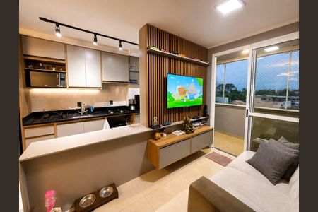 Sala de apartamento à venda com 2 quartos, 60m² em Olaria, Canoas