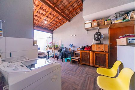 Área de Serviço Cobertura de apartamento à venda com 2 quartos, 119m² em Vila Valparaíso, Santo André
