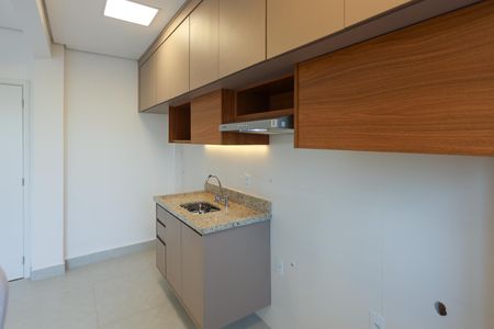 Cozinha de apartamento para alugar com 2 quartos, 48m² em Jardins do Império, Indaiatuba
