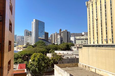 Vista do Quarto de apartamento para alugar com 1 quarto, 45m² em Savassi, Belo Horizonte