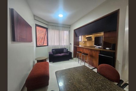Apartamento para alugar com 45m², 1 quarto e 1 vaga