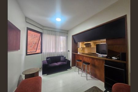 Apartamento para alugar com 45m², 1 quarto e 1 vaga