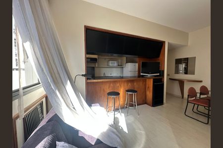 Apartamento para alugar com 45m², 1 quarto e 1 vaga Apartamento para alugar com 45m², 1 quarto e 1 vagaSala