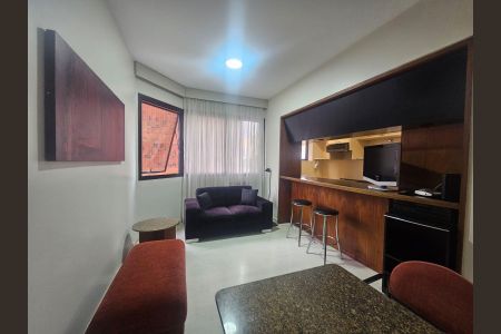 Apartamento para alugar com 45m², 1 quarto e 1 vaga