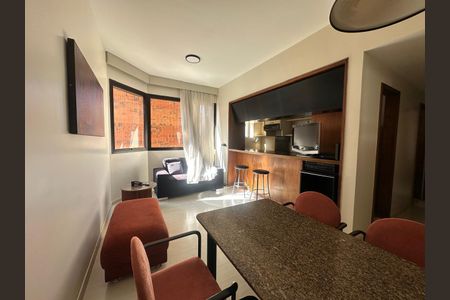 Apartamento para alugar com 45m², 1 quarto e 1 vaga Apartamento para alugar com 45m², 1 quarto e 1 vagaSala