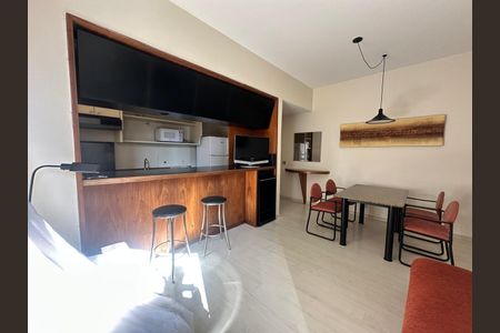 Apartamento para alugar com 45m², 1 quarto e 1 vaga Apartamento para alugar com 45m², 1 quarto e 1 vagaSala