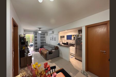 Sala de apartamento à venda com 1 quarto, 80m² em Recreio dos Bandeirantes, Rio de Janeiro