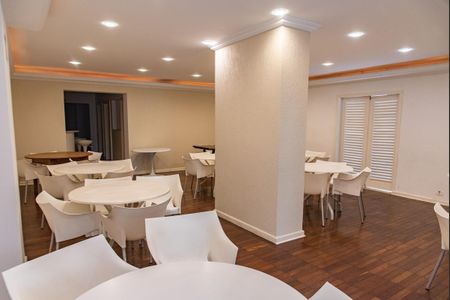 Apartamento para alugar com 122m², 3 quartos e 1 vagaÁrea comum - Salão de festas