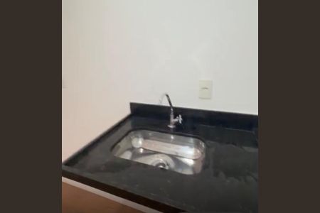 Cozinha de kitnet/studio para alugar com 1 quarto, 26m² em Vila Clementino, São Paulo
