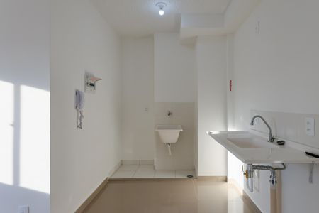 Cozinha de apartamento para alugar com 2 quartos, 34m² em Vila Andrade, São Paulo