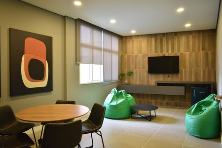 Apartamento à venda com 30m², 1 quarto e sem vagaSalão de jogos