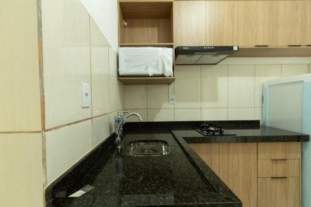 Studio para alugar com 35m², 1 quarto e sem vaga Studio para alugar com 35m², 1 quarto e sem vagaSala / Cozinha
