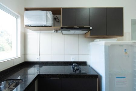 Sala / Cozinha de kitnet/studio para alugar com 1 quarto, 35m² em 0, Sorocaba
