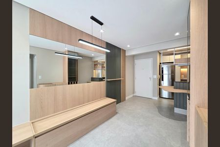 Sala de apartamento para alugar com 2 quartos, 63m² em Indianópolis, São Paulo