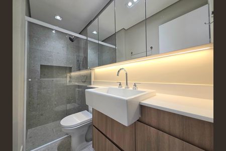 Apartamento à venda com 63m², 2 quartos e 1 vaga Apartamento à venda com 63m², 2 quartos e 1 vagaBanheiro 1