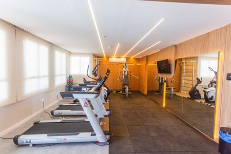 Apartamento à venda com 42m², 1 quarto e 1 vaga Apartamento à venda com 42m², 1 quarto e 1 vagaÁrea comum - Academia
