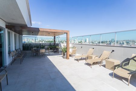 Área comum  de apartamento à venda com 1 quarto, 42m² em União, Belo Horizonte
