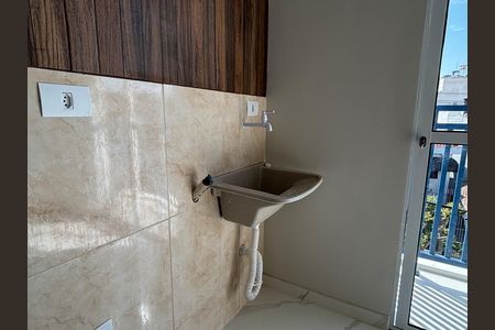 Sala/Cozinha de apartamento para alugar com 2 quartos, 43m² em Mirandópolis, São Paulo
