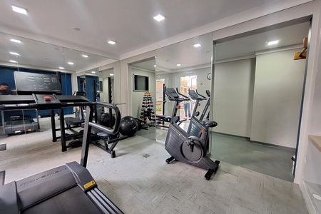 Área comum - Academia de apartamento para alugar com 2 quartos, 35m² em Rp3 (regiões de Planejamento), Santo André