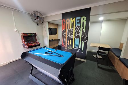 Apartamento para alugar com 35m², 2 quartos e 1 vaga Apartamento para alugar com 35m², 2 quartos e 1 vagaSalão de jogos