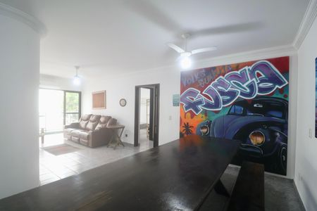 Sala de apartamento para alugar com 2 quartos, 89m² em Jardim Las Palmas, Guarujá