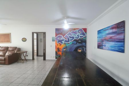 Sala de apartamento para alugar com 2 quartos, 89m² em Jardim Las Palmas, Guarujá