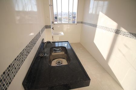 Apartamento para alugar com 55m², 2 quartos e 1 vagaCozinha e Área de Serviço