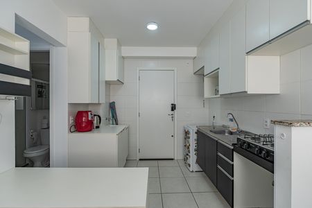 Sala e Cozinha de apartamento à venda com 2 quartos, 33m² em Sacoma, São Paulo