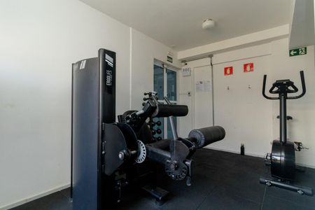 Área comum - Academia de apartamento para alugar com 2 quartos, 54m² em Parque São Lourenço, São Paulo