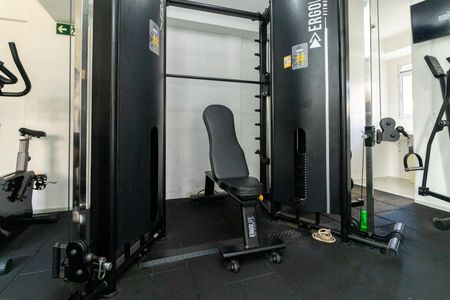 Área comum - Academia de apartamento para alugar com 2 quartos, 54m² em Parque São Lourenço, São Paulo