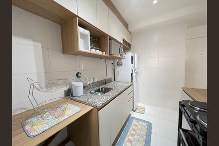 Cozinha de apartamento para alugar com 2 quartos, 55m² em Vila Sonia, São Paulo