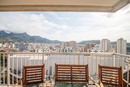 Sala Varanda de apartamento à venda com 2 quartos, 69m² em Tijuca, Rio de Janeiro