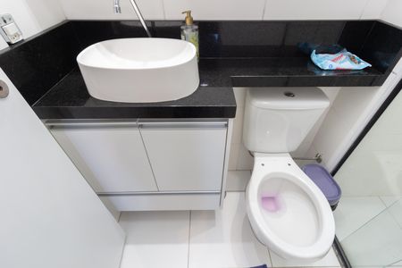 Banheiro de apartamento para alugar com 2 quartos, 32m² em Vila Nova Curuca, São Paulo
