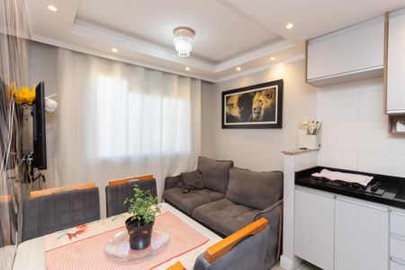 Sala/Cozinha de apartamento para alugar com 2 quartos, 32m² em Vila Nova Curuca, São Paulo