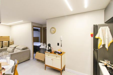 Cozinha de apartamento para alugar com 2 quartos, 49m² em São José, Canoas