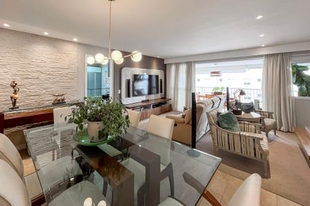 Apartamento à venda com 144m², 3 quartos e 3 vagas Apartamento à venda com 144m², 3 quartos e 3 vagasSala