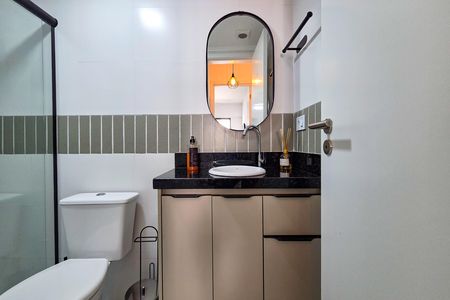 Apartamento para alugar com 53m², 1 quarto e 1 vaga Apartamento para alugar com 53m², 1 quarto e 1 vagaBanheiro