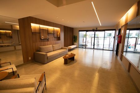 Área comum de apartamento para alugar com 1 quarto, 53m² em Maracanã, Praia Grande
