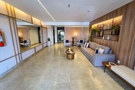 Área comum de apartamento para alugar com 1 quarto, 53m² em Maracanã, Praia Grande