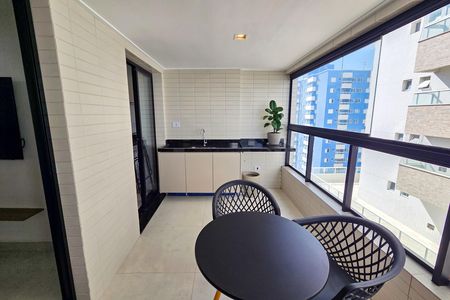 Varanda de apartamento para alugar com 1 quarto, 53m² em Maracanã, Praia Grande