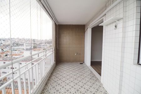 Varanda da Sala de apartamento para alugar com 3 quartos, 88m² em Carandiru, São Paulo