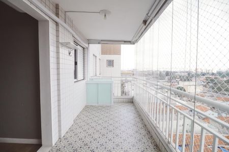 Varanda da Sala de apartamento para alugar com 3 quartos, 88m² em Carandiru, São Paulo