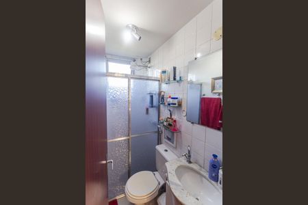 Banheiro Social de apartamento à venda com 2 quartos, 53m² em Horto, Belo Horizonte